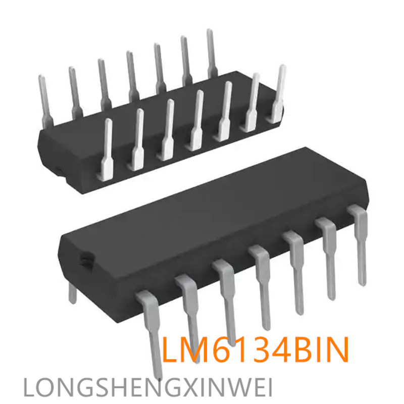 SHDJ-1 CÁI LM6134BIN LM6134 Bộ khuếch đại lô hàng chính hãng mới DIP14