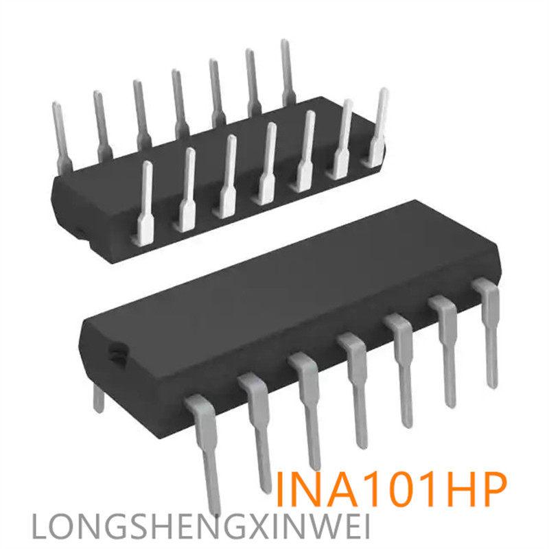 SHDJ-1PCS INA101HP INA101 Cắm trực tiếp vào Đóng gói DIP 14 Bộ khuếch đại hoạt động nhạc cụ tuyến tí