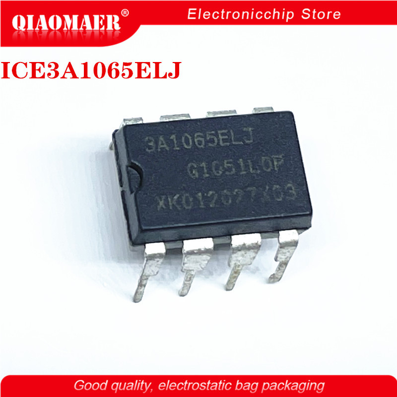 10 Cái / lốc ICE3A1065ELJ 3A1065ELJ ICE3A1065 DIP8 Mạch Tích Hợp