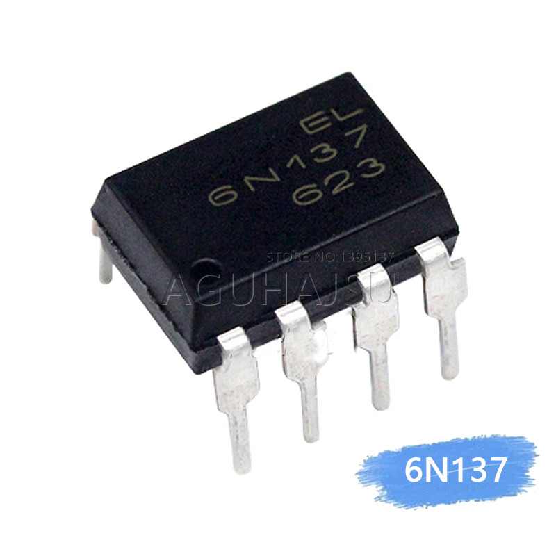 10 CÁI 6N137 DIP8 6N137 DIP DIP DIP 8 IC mới và nguyên bản