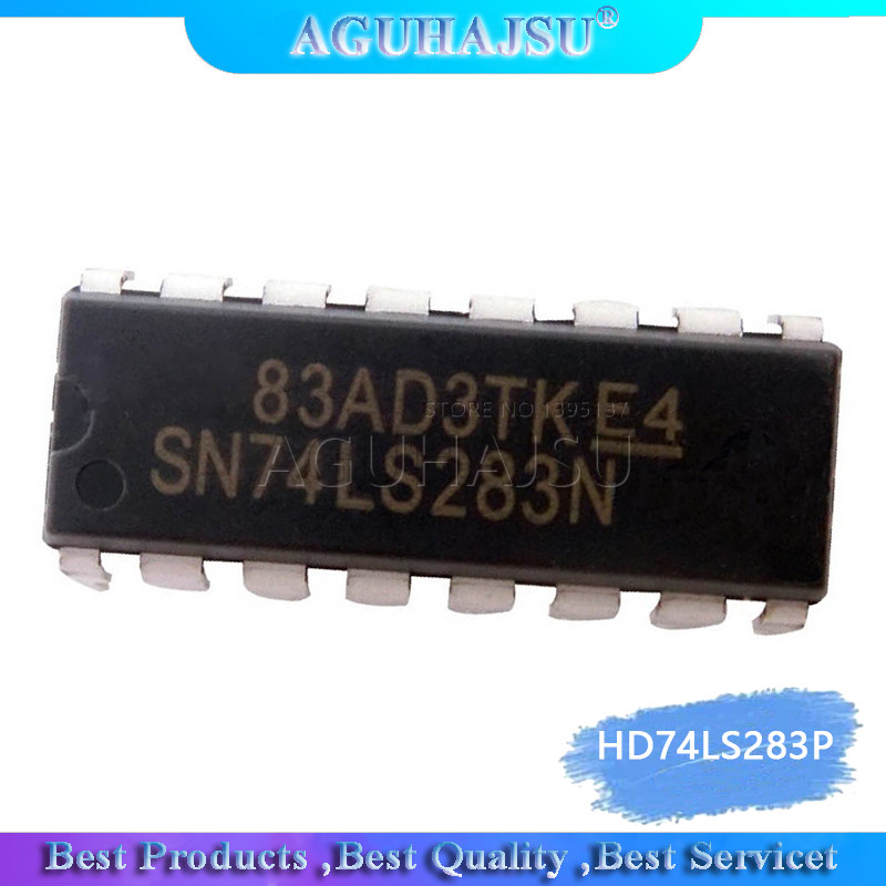 5 CHIẾC HD74LS283P DIP 16 74LS283 DIP16 SN74LS283N DIP DM74LS283N IC mới và nguyên bản
