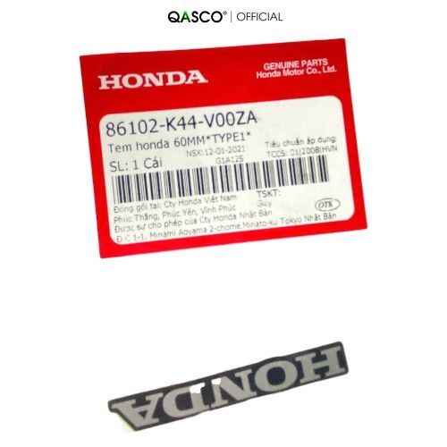 Tem honda 60MM *NH411* QA(86102K44V00ZA)_(7C 4K)