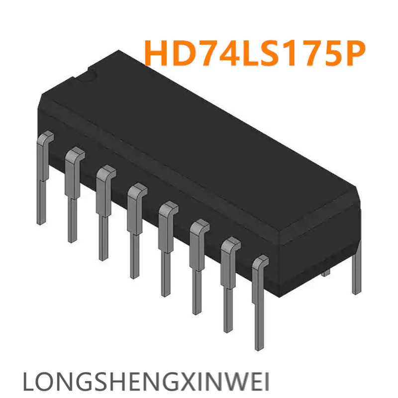SHDJ-1PCS Mới Chính Hãng HD74LS175P 74LS175 DIP 16 Bốn Chiều D Kích Hoạt Logic Chip