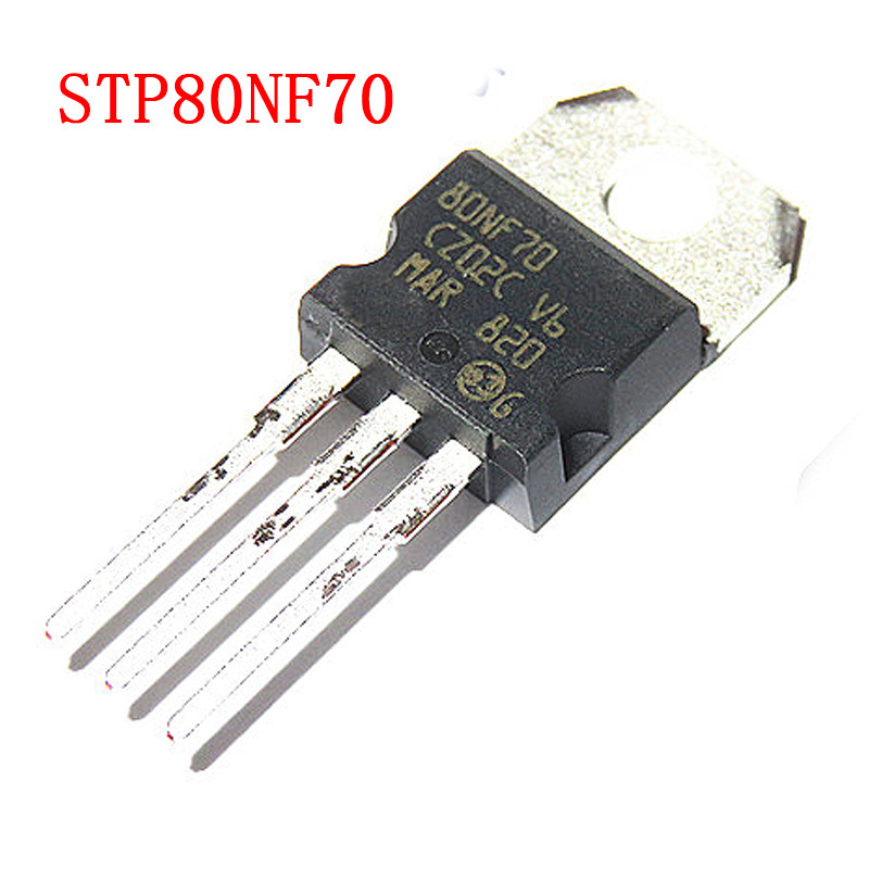 10 CÁI STP80NF70 TO220 P80NF70 ĐẾN 220 80NF70 IC mới và nguyên bản