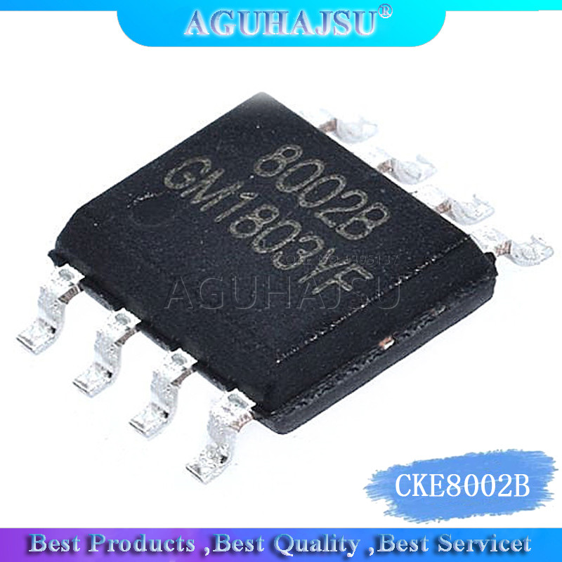 100 Chiếc CKE8002B SOP 8 8002B Miếng Dán SOP8 Bộ Khuếch Đại Công Suất Âm Thanh CKE8002 2W Chip