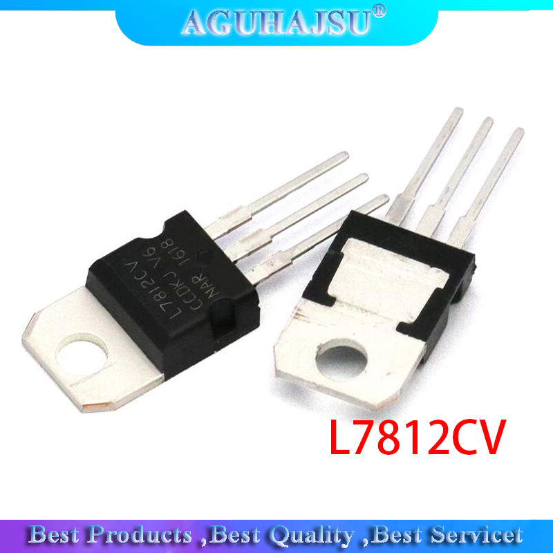 10 Chiếc L7812CV L7812 KA7812 MC7812 Bộ Điều Chỉnh Điện Áp 12V 1.5A ĐẾN 220
