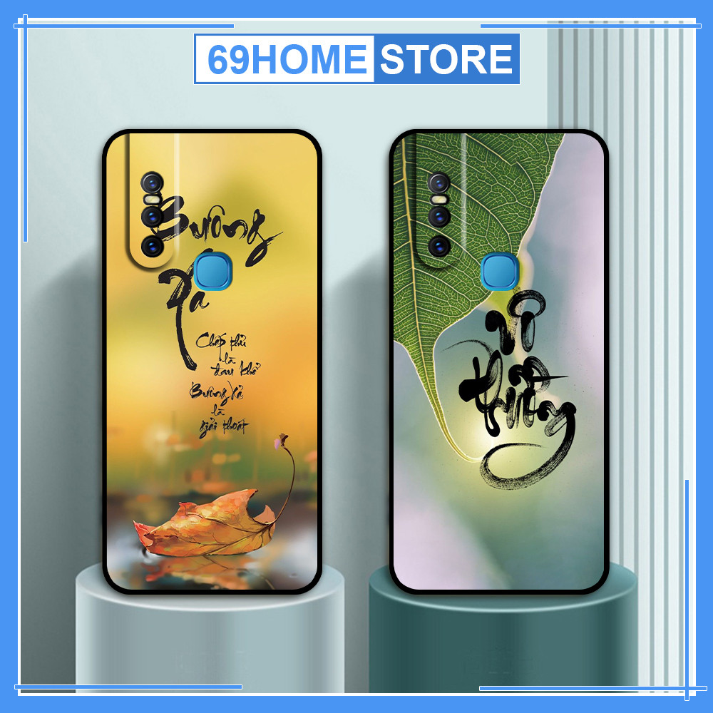 Ốp lưng dành cho Vivo V15 / V15 Pro in hình thư pháp vô thường cha mẹ