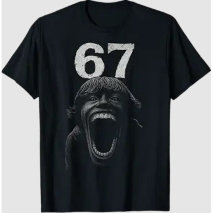 Halloween 67 Scp Kinh Dị Mặt Đáng Sợ Trang Phục Áo Sơ Mi Kinh Dị 6 7 Áo Thun