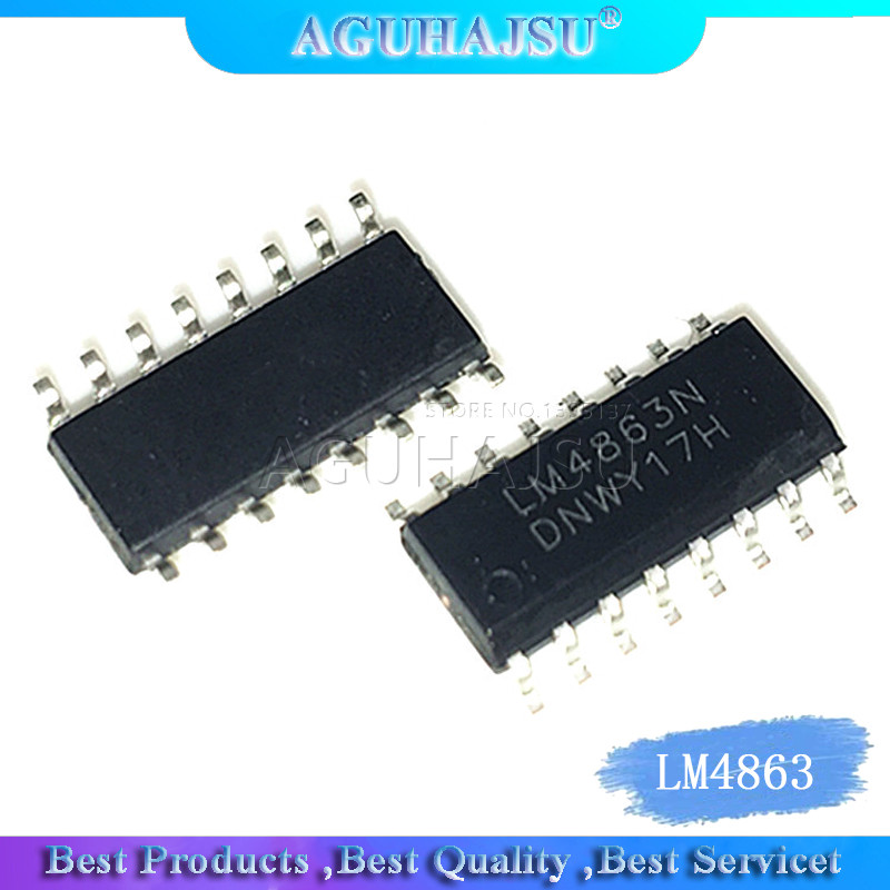 10 CÁI LM4863 SOP16 LM4863S SOP SMD IC mới và nguyên bản