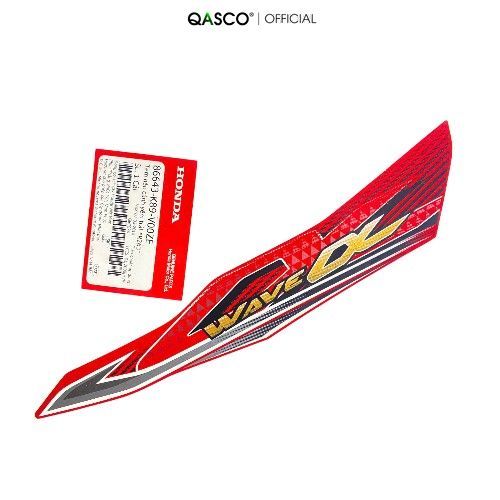 Tem dán cánh yếm trái *R263* QA(86643K89V00ZE)_(HN 21)