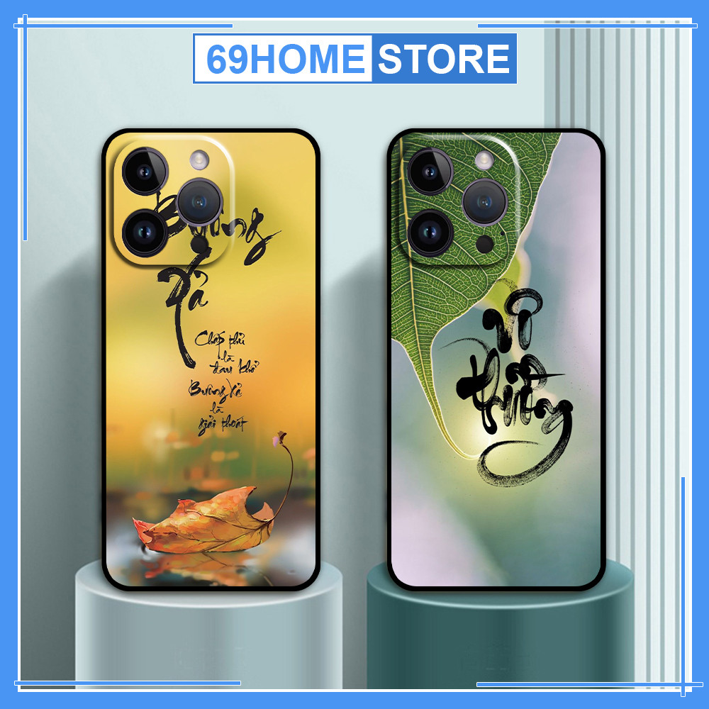 Ốp lưng dành cho iphone 14 14 Pro 14 Pro Max 14 Plus in hình thư pháp vô thường cha mẹ
