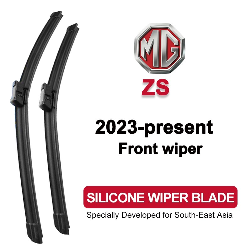 Lưỡi gạt nước ô tô cho MG ZS 2023-nay lưỡi gạt nước kính chắn gió silicon phía trước loại chuối