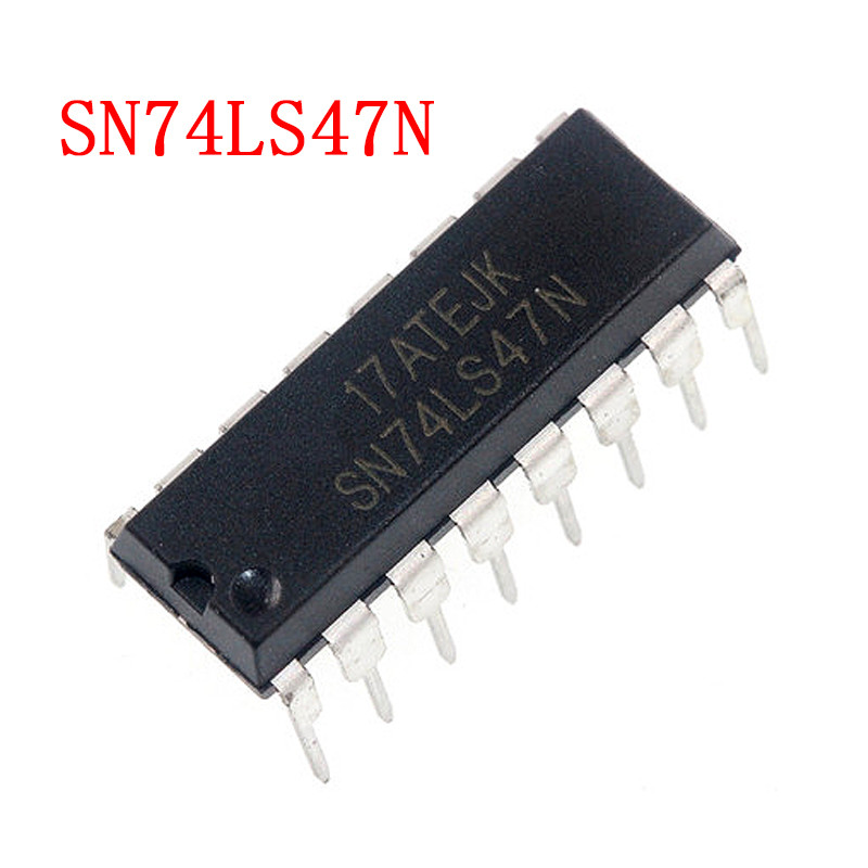 10 CÁI SN74LS47N DIP16 SN74LS47 DIP 74LS47N 74LS47 HD74LS47P DIP 16 IC mới và nguyên bản