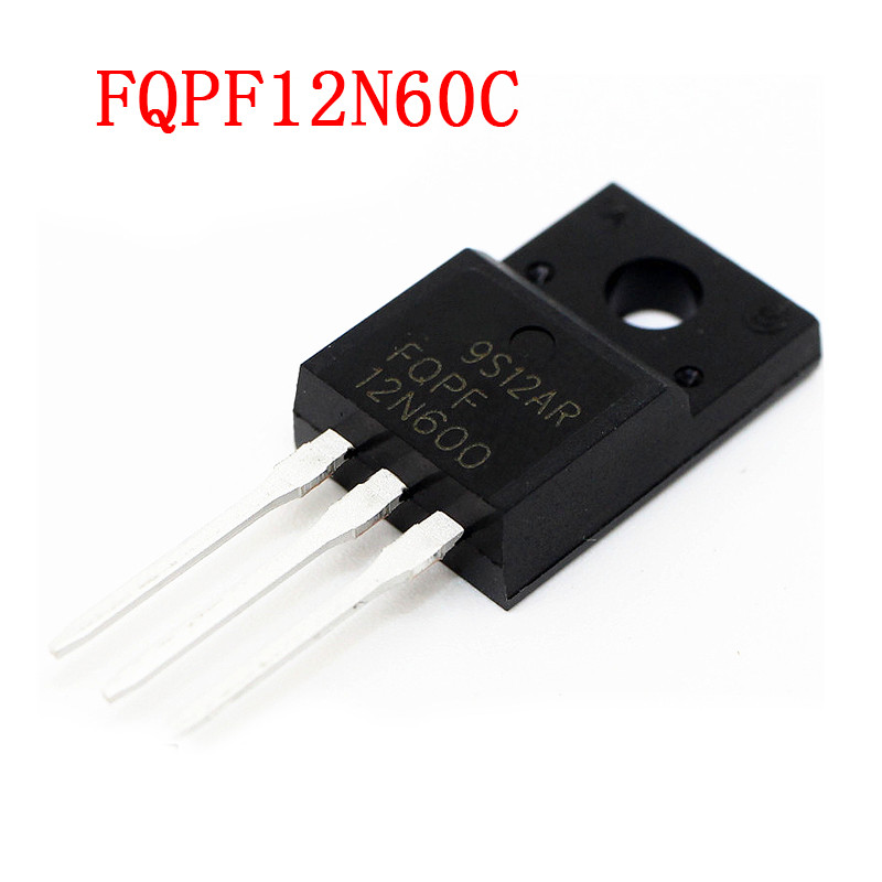 10 CÁI FQPF12N60C ĐẾN 220F 12N60C 12N60 TO220 FQPF12N60 TO 220 bóng bán dẫn MOS FET mới