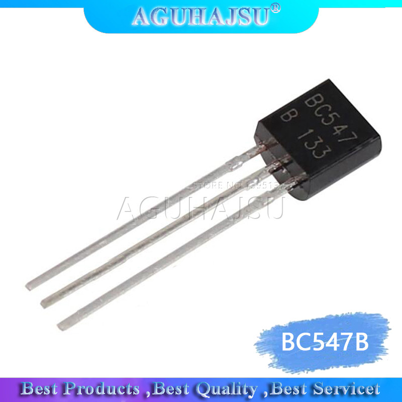 100 CÁI BC547B ĐẾN 92 BC547 TO92 547B bóng bán dẫn triode mới