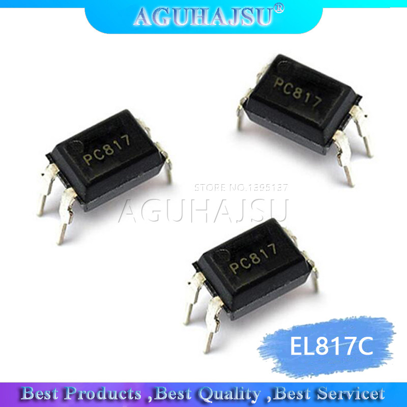 Bộ 50 EL817C DIP4 EL817 C DIP PC817C 817C EL817 817 IC mới và nguyên bản