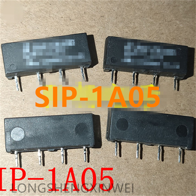 SHDJ-1PCS Reed Relay SIP 1A05 4 chân Hàng đơn thường mở DC5V Điểm gốc
