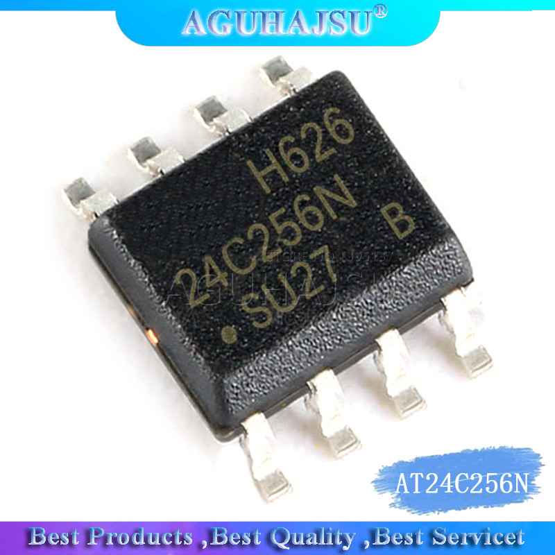 10 Cái / lốc AT24C256N 10SU 2.7 AT24C256 24C256 SOP 8