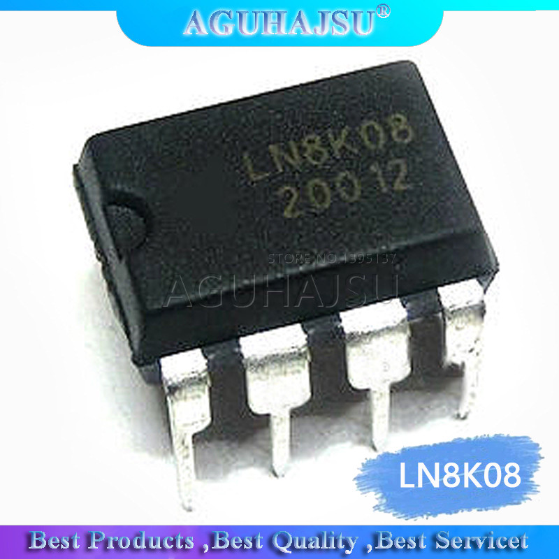 5 chiếc LN8K08 DIP 7 Bộ chuyển đổi bước xuống siêu điện áp cao mới và nguyên bản mạch tích hợp