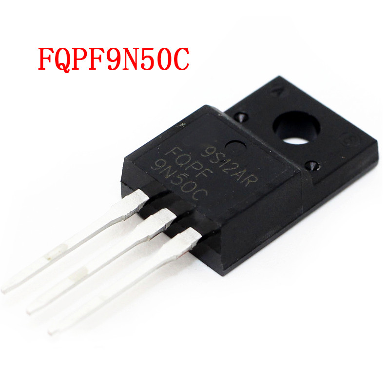 10 cái / lốc FQPF9N50C ĐẾN 220 9N50C 9N50 TO220 bóng bán dẫn MOS FET mới