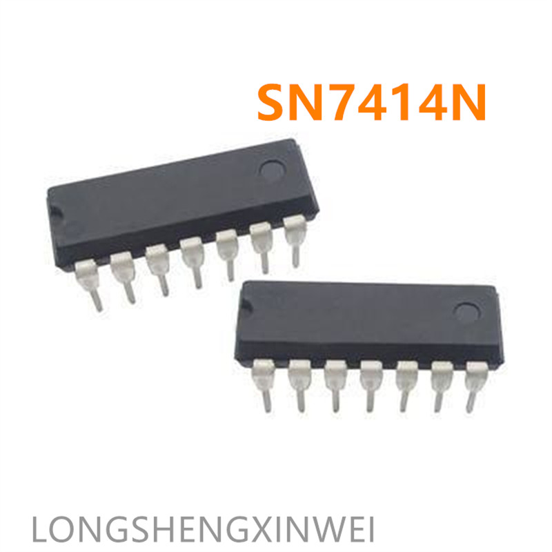 SHDJ-5PCS Mới Chính Hãng SN7414N 7414N Chèn Trực Tiếp DIP 14 Schmidt Kích Hoạt