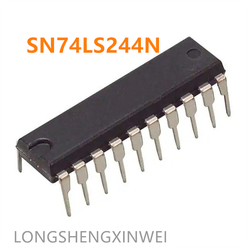 SHDJ-1 Chiếc Mới 74LS244 SN74LS244N Cắm Trực Tiếp DIP20 Đệm Và Trình Điều Khiển Dòng