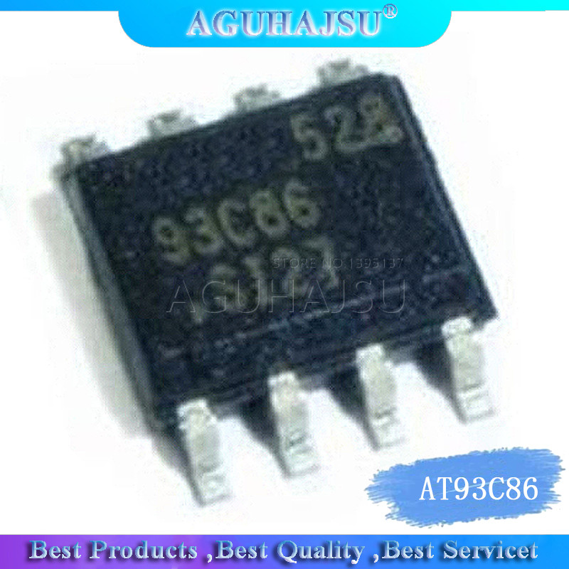 20 Cái / lốc AT93C86 10SI 2.7 SOP 8 93C86 SI2.7 SOP8 Chính Hãng