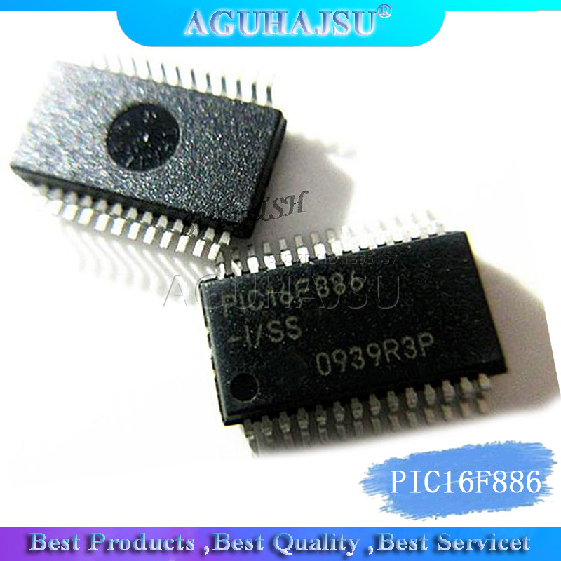 1 CÁI PIC16F886 I / SS SSOP28 PIC16F886 SSOP 16F886 SSOP 28 SMD mới và nguyên bản