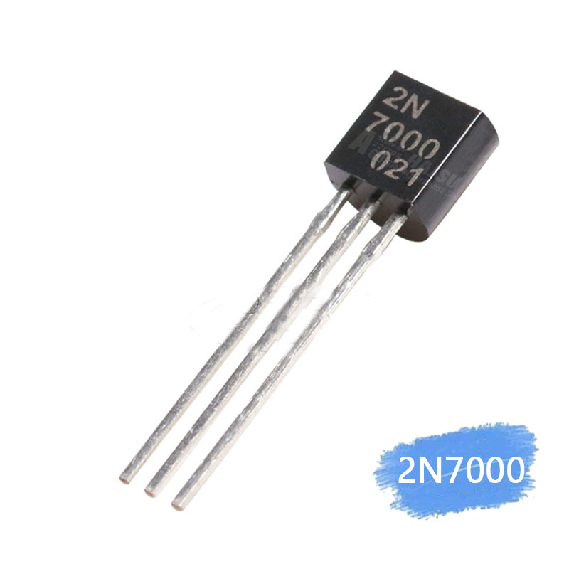 HT-20 Cái / lốc 2N7000 TO92 MOSFET Tín Hiệu Nhỏ 200 mAmps, 60 Volts N Kênh ĐẾN 92 Mới