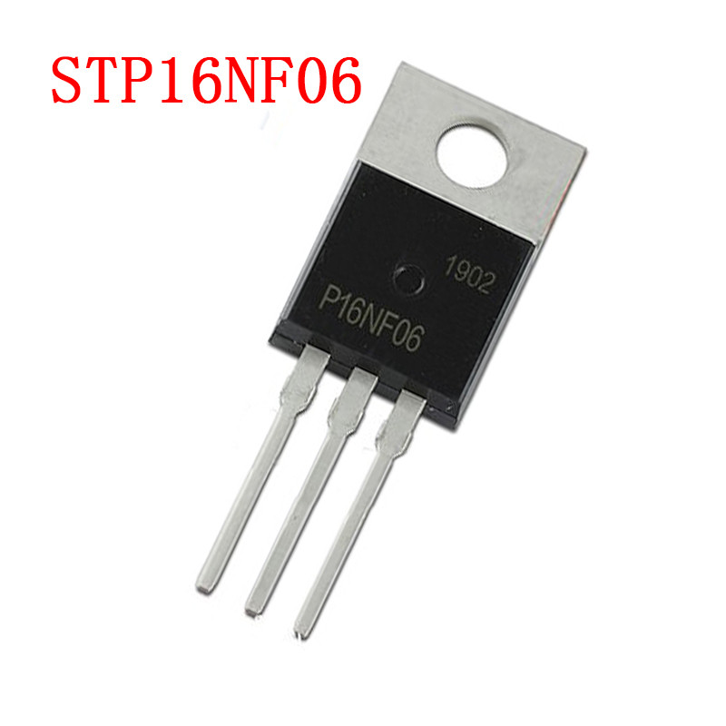 10 chiếc STP16NF06L ĐẾN 220 STP16NF06 TO220 P16NF06L P16NF06 mới nguyên bản
