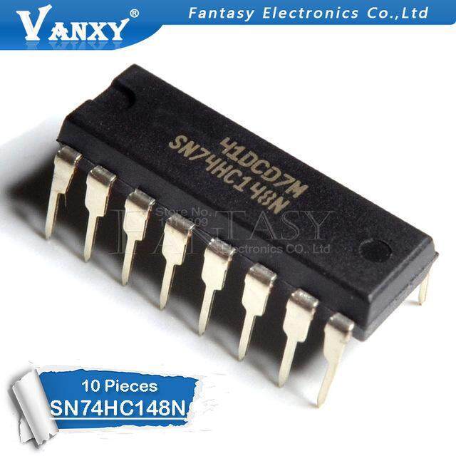 10 chiếc SN74HC148N DIP16 SN74HC148 DIP 74HC148N DIP-16 74HC148 IC mới và nguyên bản