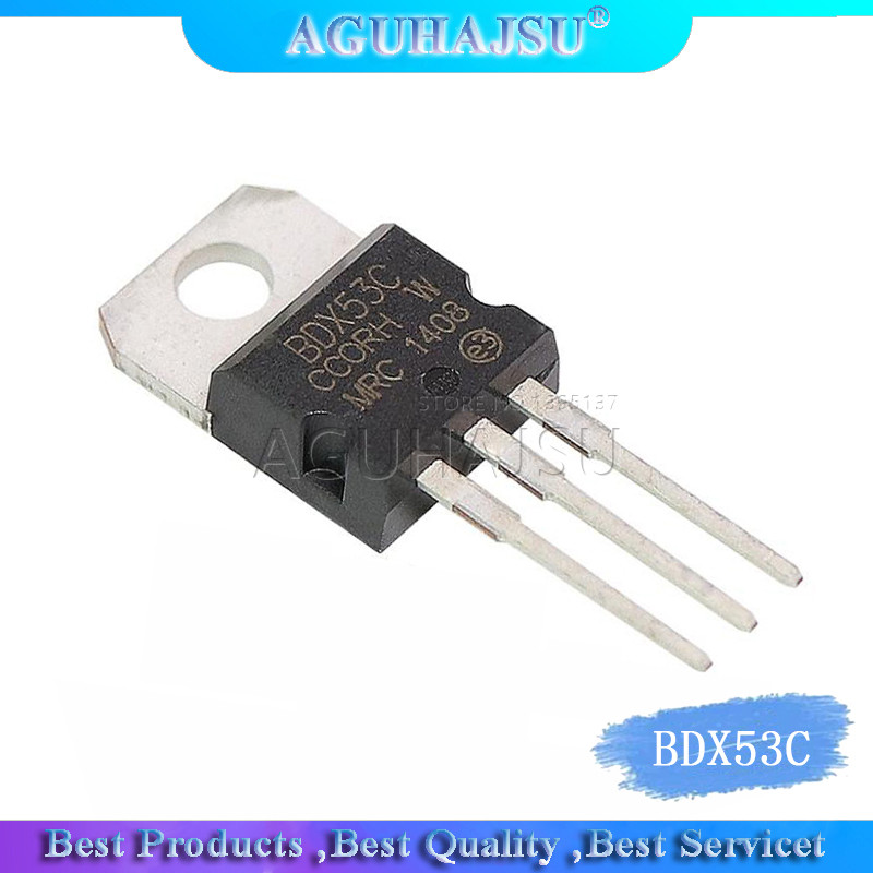 10 CÁI BDX53C BDX33C BDX34C BDX54C ĐẾN 220 BDX53 BDX33 BDX34 BDX54 TO220 mới và nguyên bản