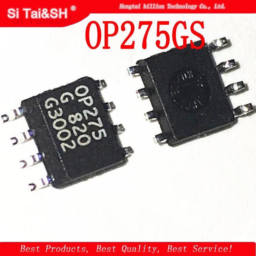 Bộ 5 OP275GS OP275G OP275 SOP 8 Bộ Khuếch Đại Hoạt Động Mới Ban Đầu