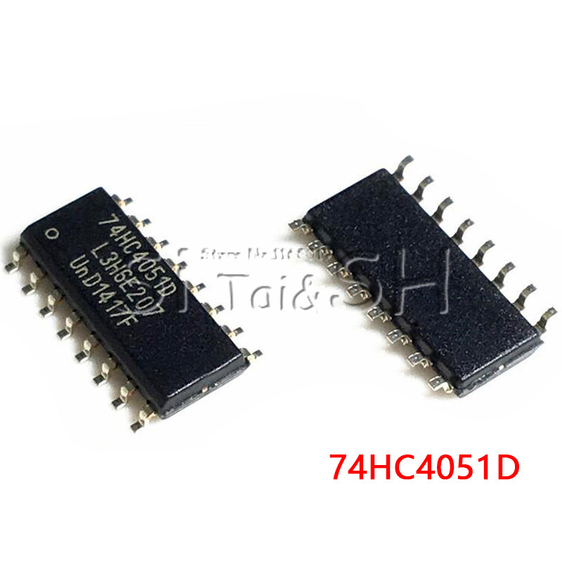 10 CHIẾC 74HC4051D SOP16 74HC4051 SOP SN74HC4051DR SOP 16 SMD IC mới và nguyên bản