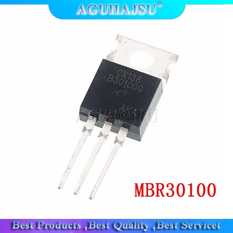 10 chiếc MBR30100 MBR30100CT TO220 TO 220 MBRF30100CT mới nguyên bản