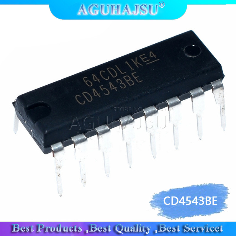 10 Chiếc CD4543BE DIP16 CD4543 DIP 4543BE DIP 16 IC Mới Và Nguyên Bản