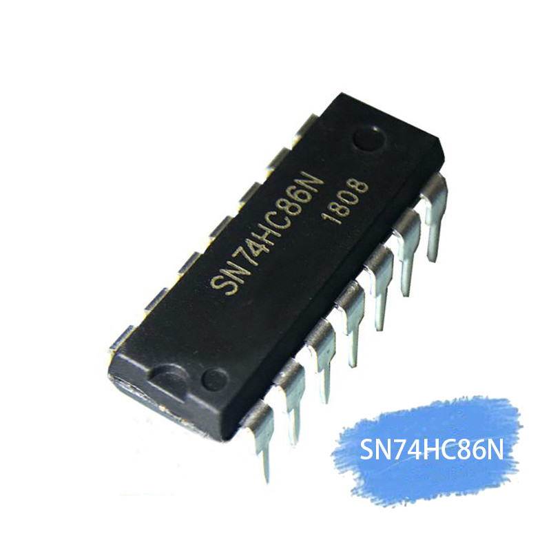 HT-10 CÁI SN74HC86N SN74HC86 DIP14 DIP 74HC86N 74HC86 mới nguyên bản