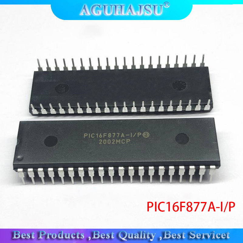 1 chiếc PIC16F877A I / P PIC16F877A 16F877A DIP40 Bộ vi điều khiển Flash nâng cao mới nguyên bản