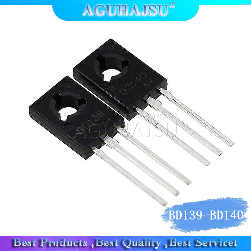 20 CÁI BD139 BD140 (10 CÁI BD139 + 10 CÁI BD140) TO126 TO 126 IC điều chỉnh điện áp mới