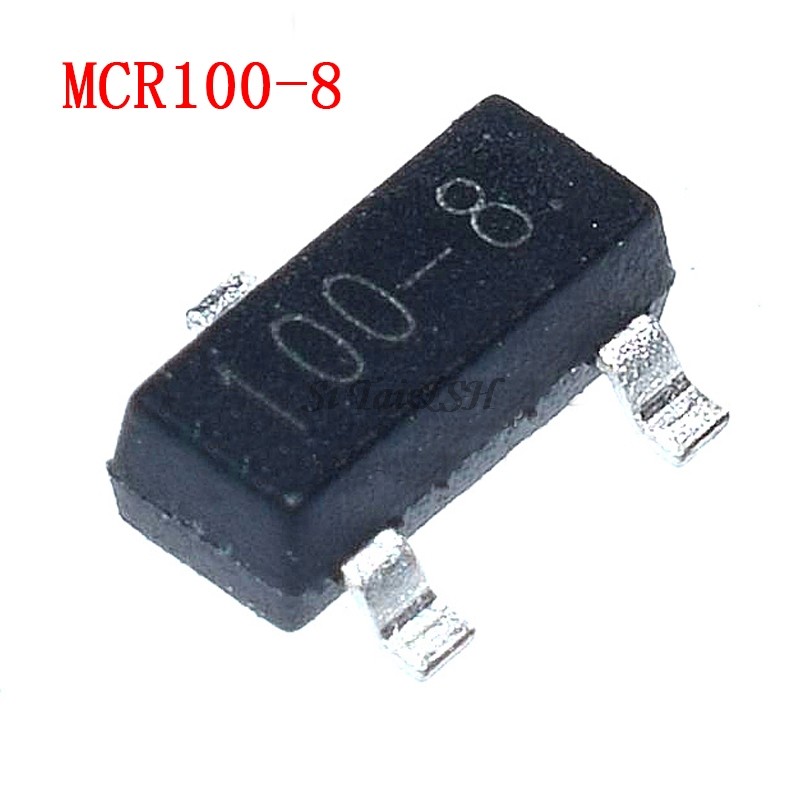 Bộ 50 MCR100 8 SOT 23 MCR100 100 8 SOT23 SOT SMD Chipset IC mới và nguyên bản