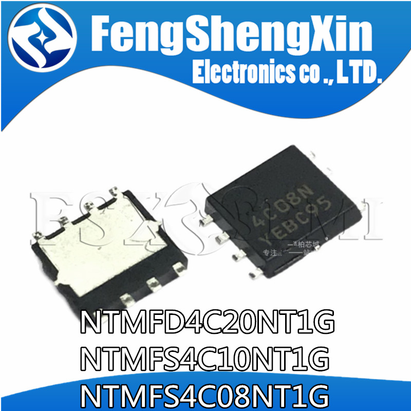 10 chiếc NTMFD4C20NT1G NTMFS4C20N 4C20N NTMFS4C10NT1G NTMFS4C10N 4C10N NTMFS4C08NT1G NTMFS4C08N 4C08