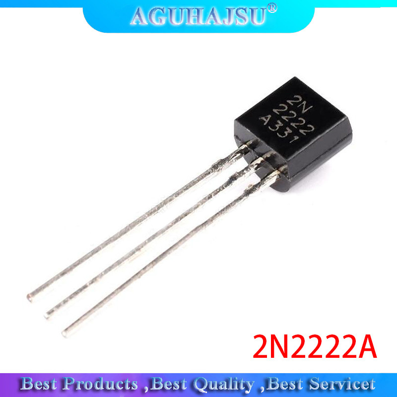 100 chiếc 2N2222 2N2222A ĐẾN 92 40V 0.8A NPN switng bóng bán dẫn mới nguyên bản