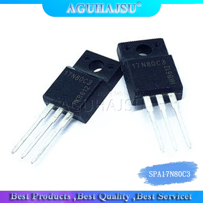 10 Chiếc SPA17N80C3 Đến 220F 17N80C3 Đến 220 17N80 SPA17N80 Mới Ban Đầu