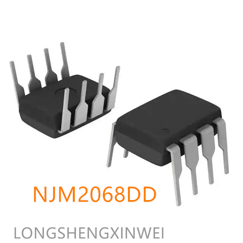 SHDJ-10PCS NJM2068DD NJM2068 2068DD DIP 8 Khuếch Đại IC Hoạt Động Khuếch Đại Chính Hãng