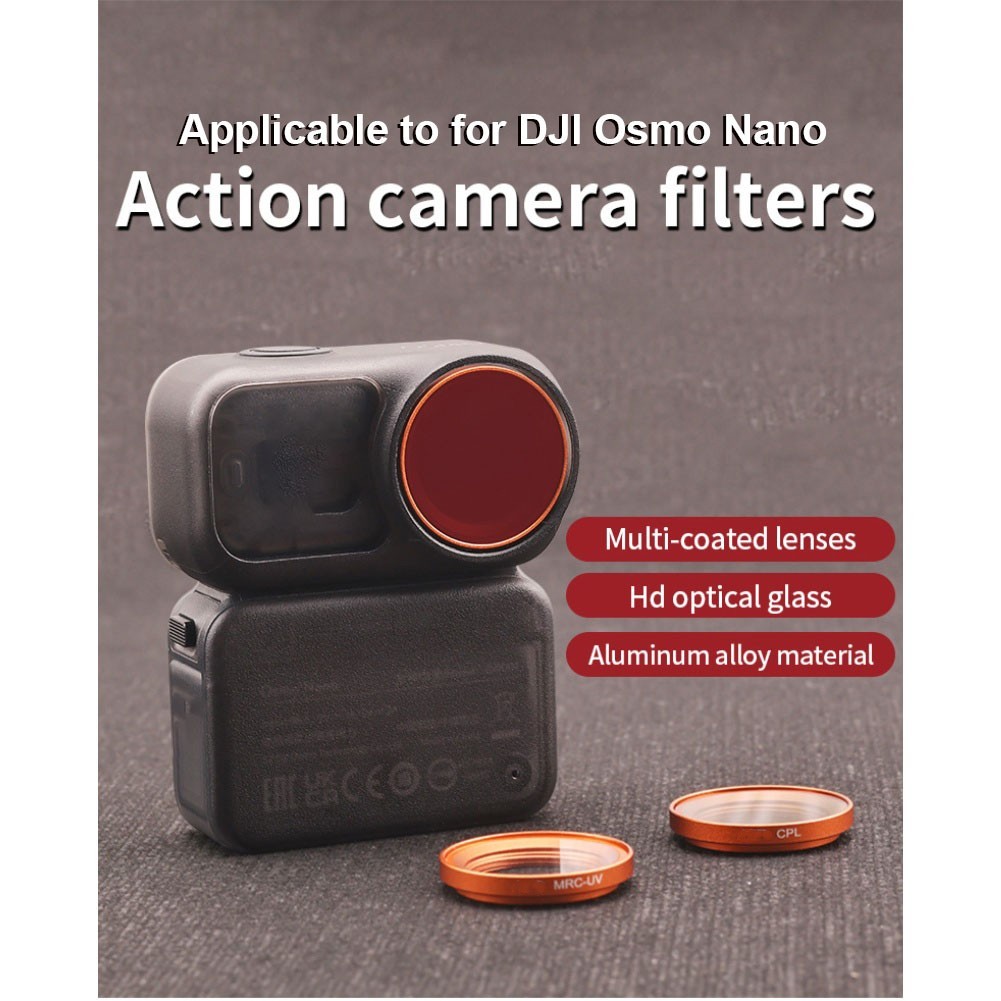 [FAIRLAND] Bộ lọc ND cao cấp cho DJI Osmo-Nano: Tăng cường tác động của bạn