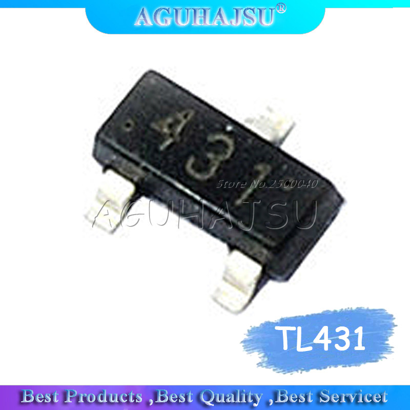 HT-50 CÁI TL431 SOT TL431A SOT 23 431 SOT SMD điều chỉnh điện áp mới IC
