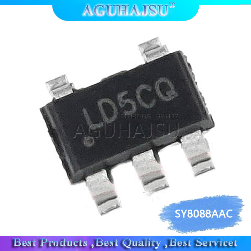 10 Cái / lốc SY8088AAC SY8088 8088 SOT23 5 Màn Hình Lụa LD Bắt Đầu 1.5 MHz / 1A Bộ Điều Chỉnh Buck Đ