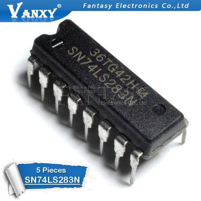 5 chiếc HD74LS283P DIP-16 74LS283 DIP16 SN74LS283N DIP DM74LS283N IC mới và nguyên bản