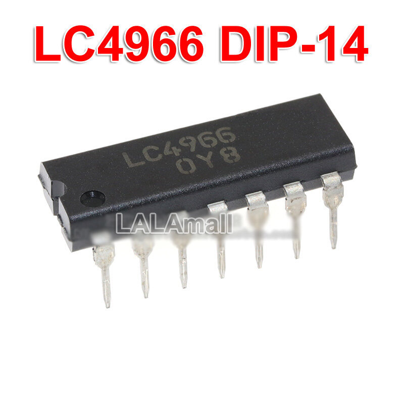 5 chiếc LC4966 DIP-14 DIP Công tắc tương tự hai chiều 4 chiều Mới Chính hãng