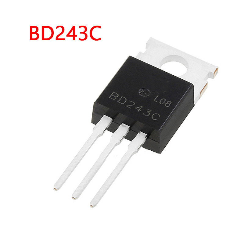 10 CÁI BD243C TO220 BD243 100V 6A TO 220 Transistor lưỡng cực NPN Mục đích chung mới nguyên bản